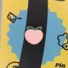 Pink Peach Fruit Enamel Pin