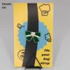 Green Ribbon Enamel Pin