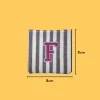 Iron-On-Patch-1128 Pink Letter 'F' Iron-on Embroidery