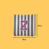 Pink Letter 'Z' Iron-on Embroidery
