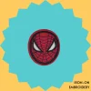 Spiderman Mask Iron-on Embroidery