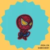 Heroic Yellow Eyes Spiderman Iron-on Embroidery