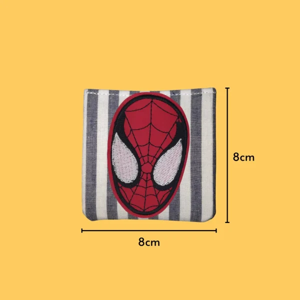 Large Spiderman Mask Iron-on Embroidery