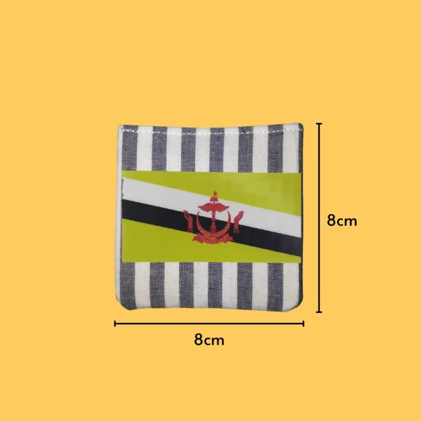 Brunei Flag Iron-on Design