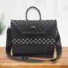 AURUM.BN Bulky Woven Sling Bag