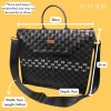 AURUM.BN Bulky Woven Sling Bag