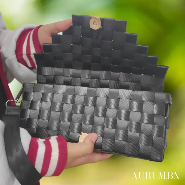 AURUM.BN Woven Clutch Bag