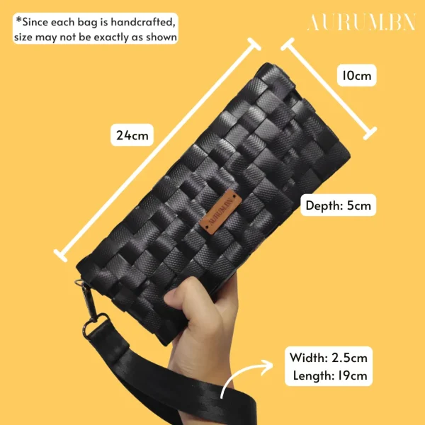 AURUM.BN Woven Clutch Bag