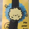 Cute Yellow Durian Acrylic Pin