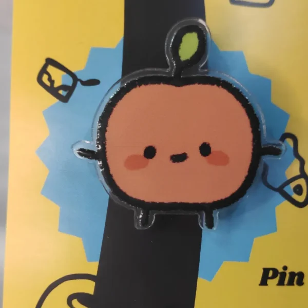 Cute Red Apple Acrylic Pin