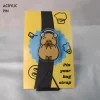 Capybara with Headphones Acrylic Pin