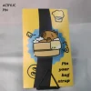 Bathing Capybara Acrylic Pin