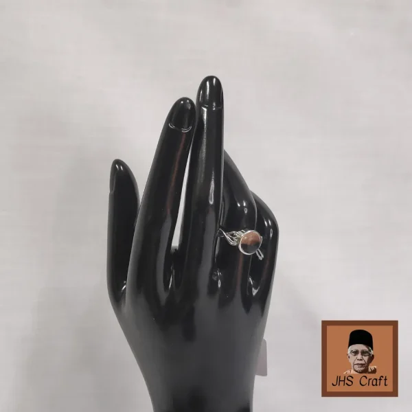 Cincin Mata Kayu Sakang Seribu - JHS Craft