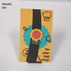 Cartoony Sunflower Enamel Pin