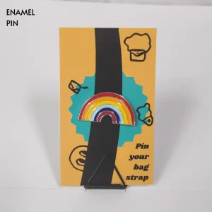 Colourful Rainbow Enamel Pin