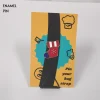 Red Festive Socks Enamel Pin
