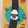 Backside of a Panda Enamel Pin