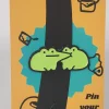 Frogs with Stretchy Cheecks Enamel Pin