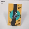 Bunny Wizard on a Broom Enamel Pin