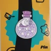 Puple Bottle of Boos Enamel Pin