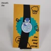 Space and Constellation in a Bottle Enamel Pin