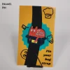 No Desire to Fit In Orange Cat Enamel Pin