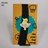 Just Winging It Yellow Bird Enamel Pin