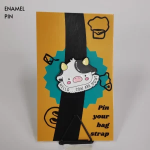 Cow Are You Enamel Pin