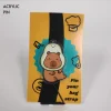 Enamel-Pin-321 Avocado Head Capybara Acrylic Pin