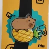 Pineapple Capy Acrylic Pin