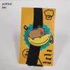 Banana Capy Acrylic Pin