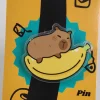 Banana Capy Acrylic Pin