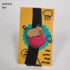 Lychee Capy Acrylic Pin