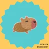 Iron-On-Patch-1259 Jolly Capybara Iron-on Embroidery