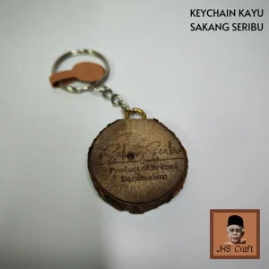 Keychain Kayu Sakang Seribu – JHS Craft