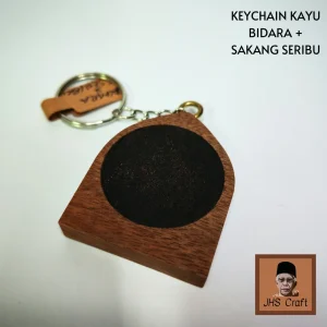 Keychain Kayu Bidara + Sakang Seribu - JHS Craft