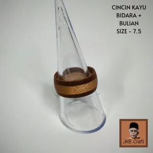 Cincin Kayu Bidara + Bulian - JHS Craft