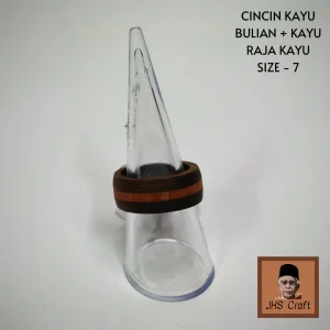 Cincin Kayu Bulian + Raja Kayu - JHS Craft