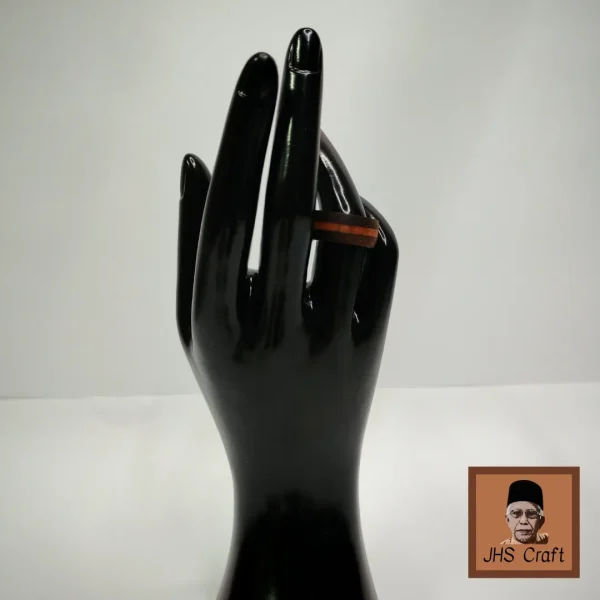 Cincin Kayu Bulian + Raja Kayu - JHS Craft