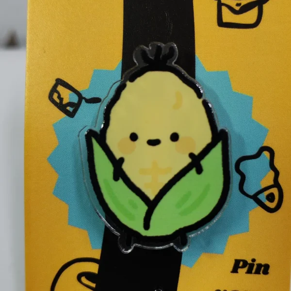 Cute Corn Acrylic Pin