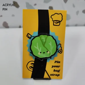 Enamel-Pin-355 Cute Cabbage Acrylic Pin