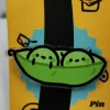 Cute Peas Acrylic Pin