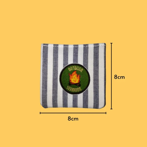 Outdoor Warrior Badge Iron-on Embroidery