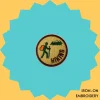 Iron-On-Patch-1433 Hiking Badge Iron-on Embroidery