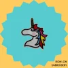 Majestic Unicorn Iron-on Embroidery