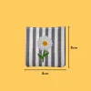White Daisy Iron-on Embroidery