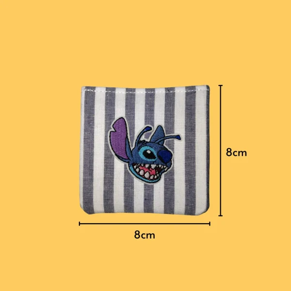 Iron-On-Patch-1604 Blue Monster Stitch Iron-on Embroidery