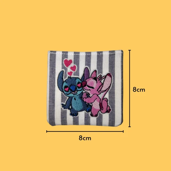 Loving Blue Monster Stitch Iron-on Embroidery