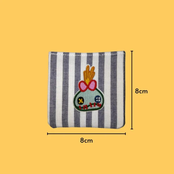 Iron-On-Patch-1616 Doll Scrump Face Iron-on Embroidery