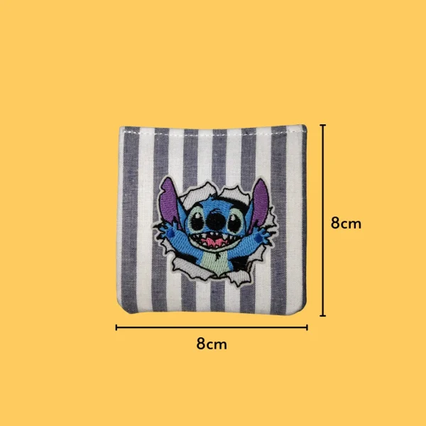 Surprise Blue Monster Stitch Iron-on Embroidery